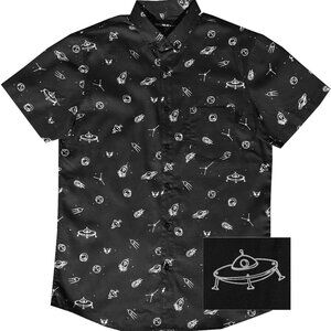 Molokai Space Cosmos Button-Down Shirt  - M